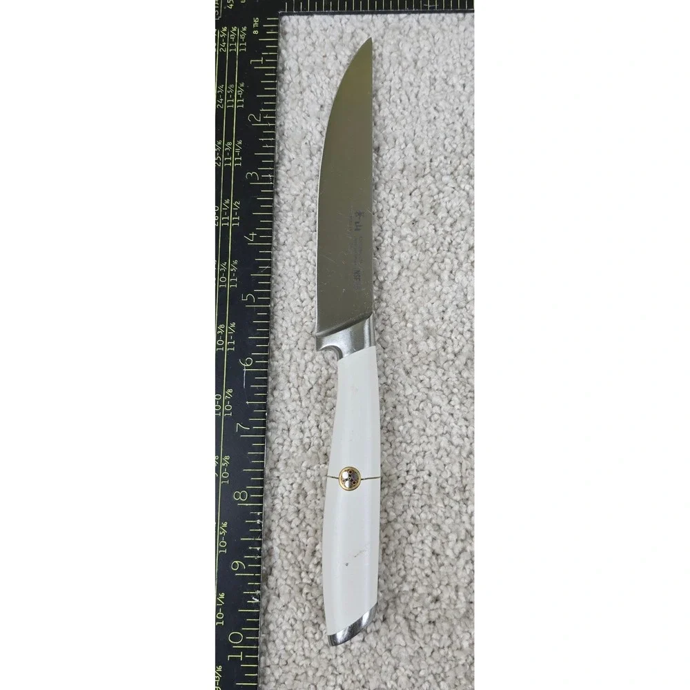 Cangshan Helena Steak Knife White Handle German Steel NSF